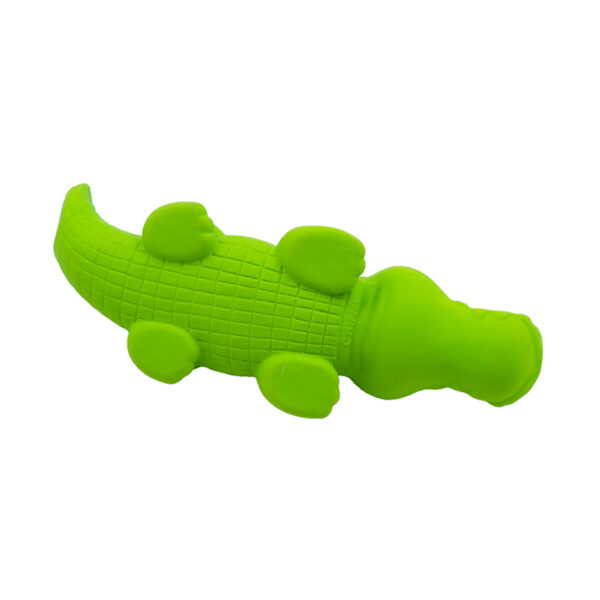 Latex Squeaky Big Green Crocodile