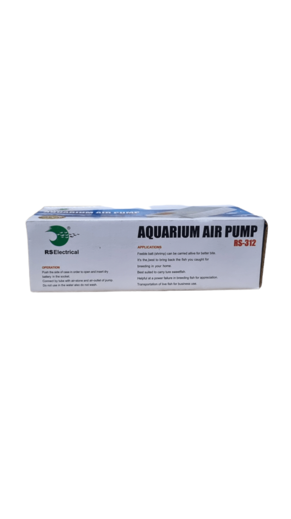 RS312 BATTERY AIR PUMP