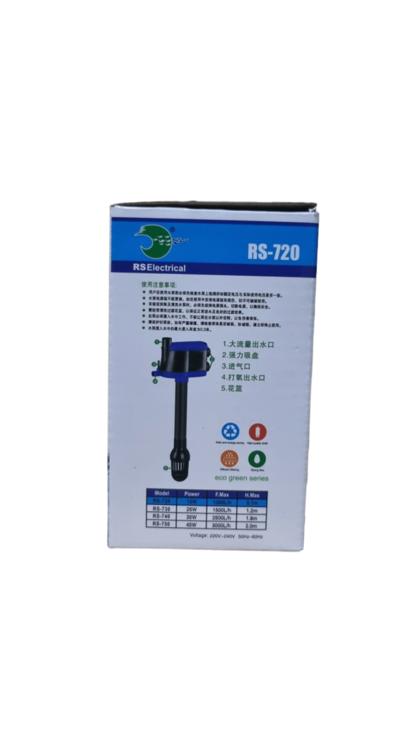 RS-720 (1) RS720 MULTI POWER HEAD