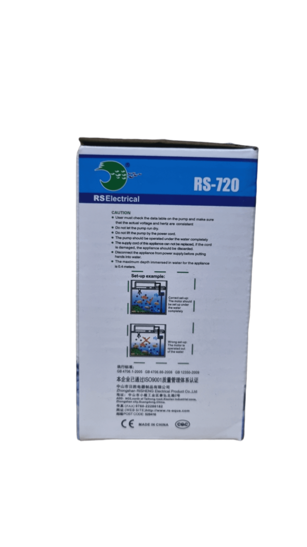RS-720 (6) RS720 MULTI POWER HEAD
