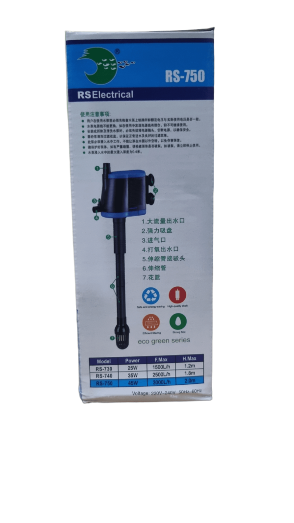 RS750 MULTI POWER HEAD