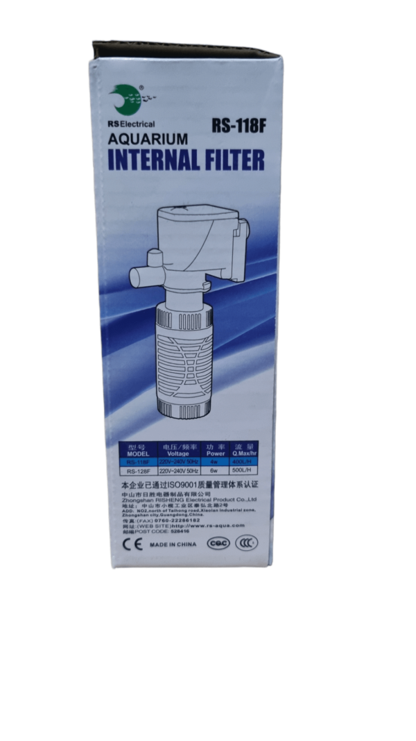 RS118F POWER FILTER