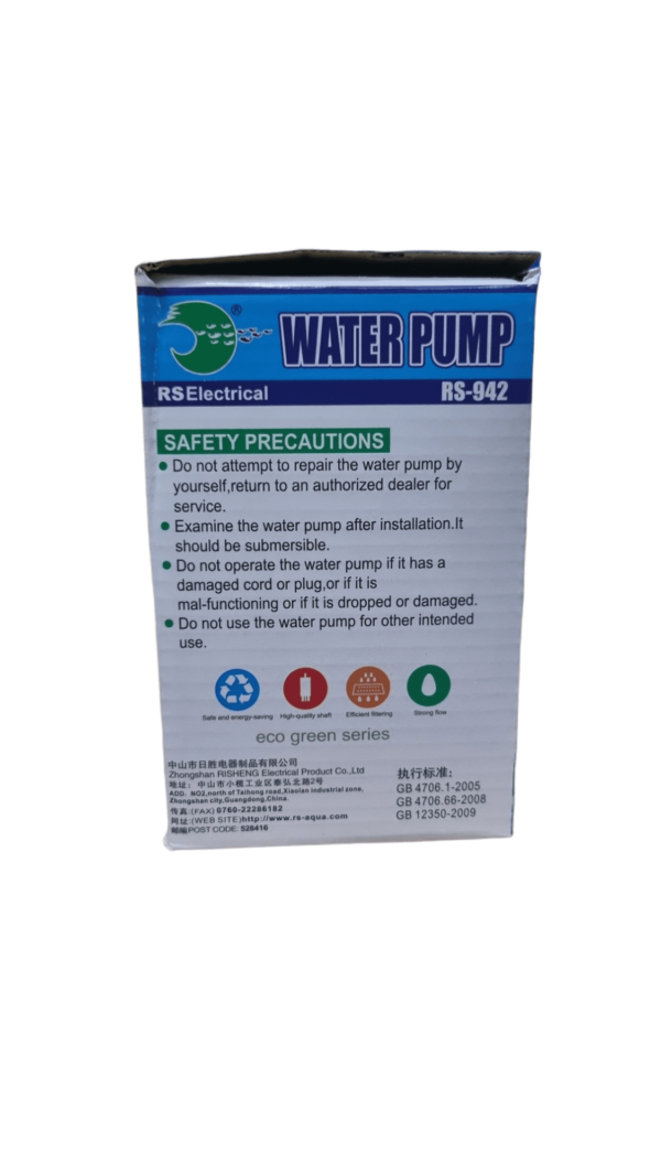 RS942 FOUNTAIN HEAD
